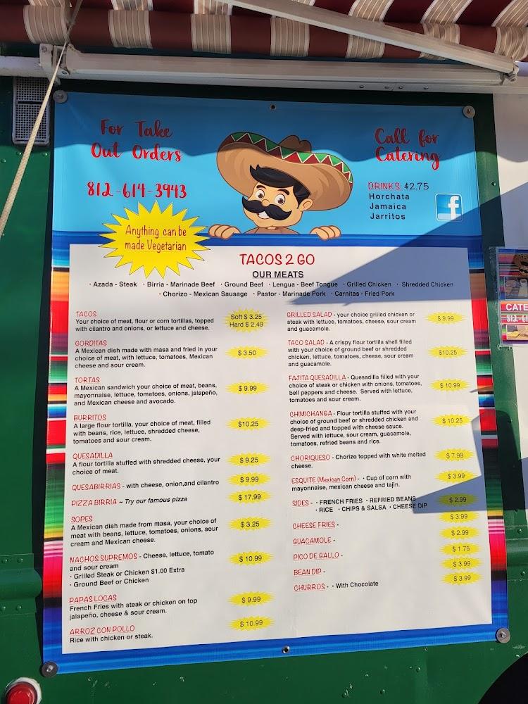 Tacos 2 Go Menu image 4